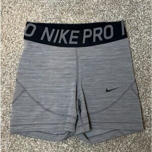 Grey Nike Pros Size small